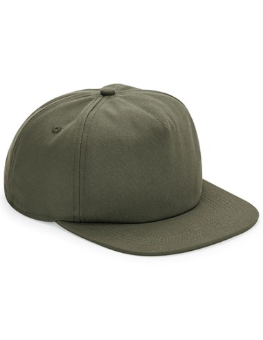 BEE-B64N-Organic Cotton Unstructured 5 Panel Cap